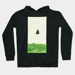 GREEN LEAF BOAT Hoodie